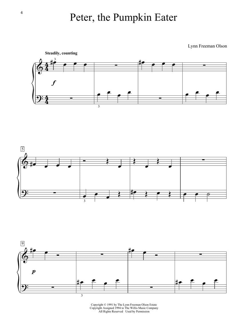 Olson, Lynn Freeman - Classic Piano Repertoire