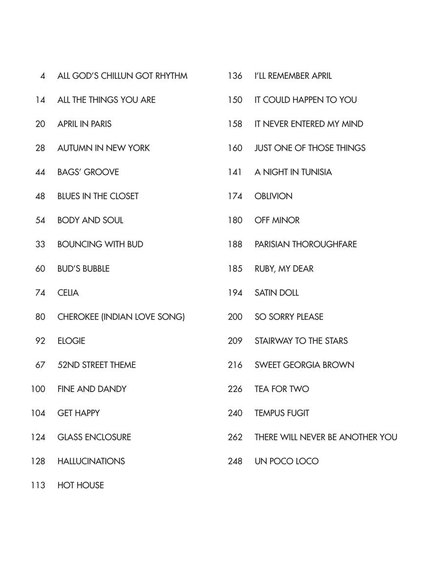 Powell Bud Powell Omnibook