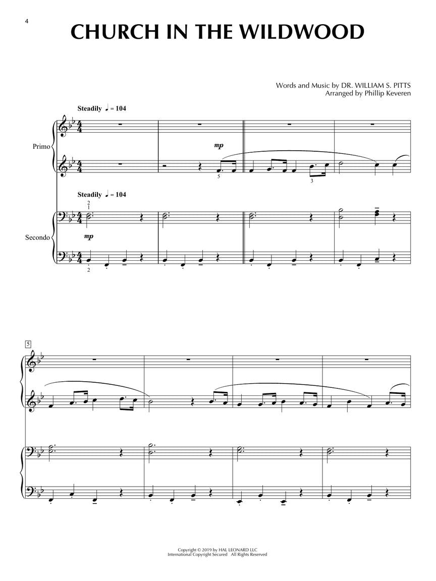 Gospel Duets - Piano Duet - Phillip Keveren Series