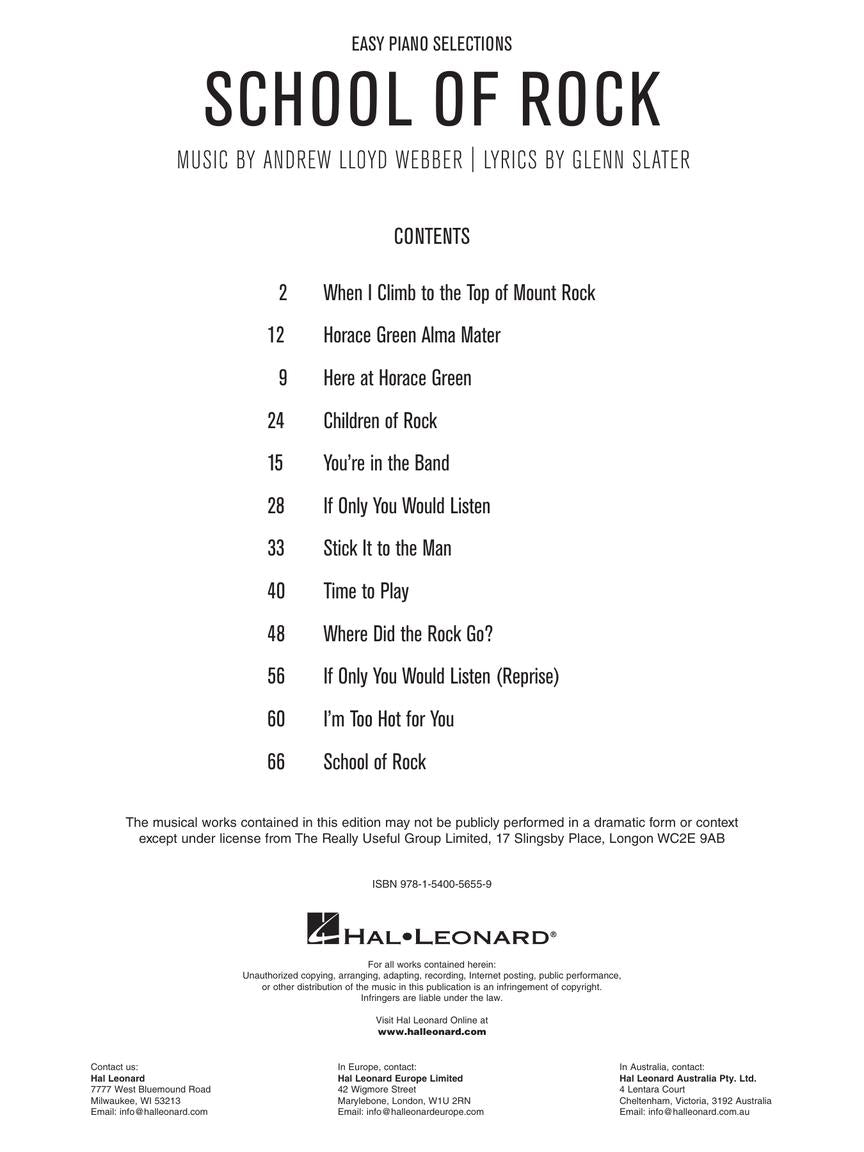 School of Rock: The Musical