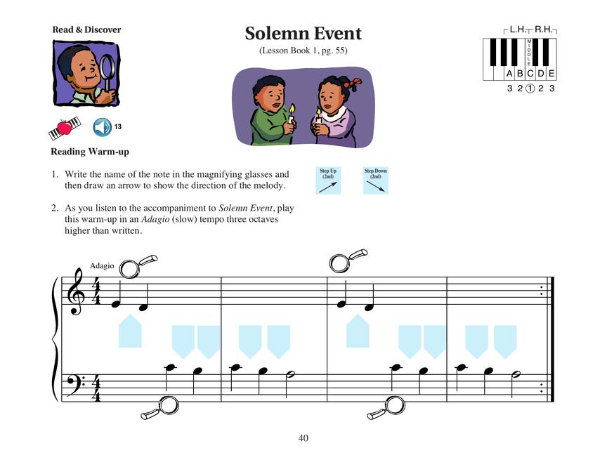 Piano Practice Games Book 1 - Hal Leonard Student Piano Library