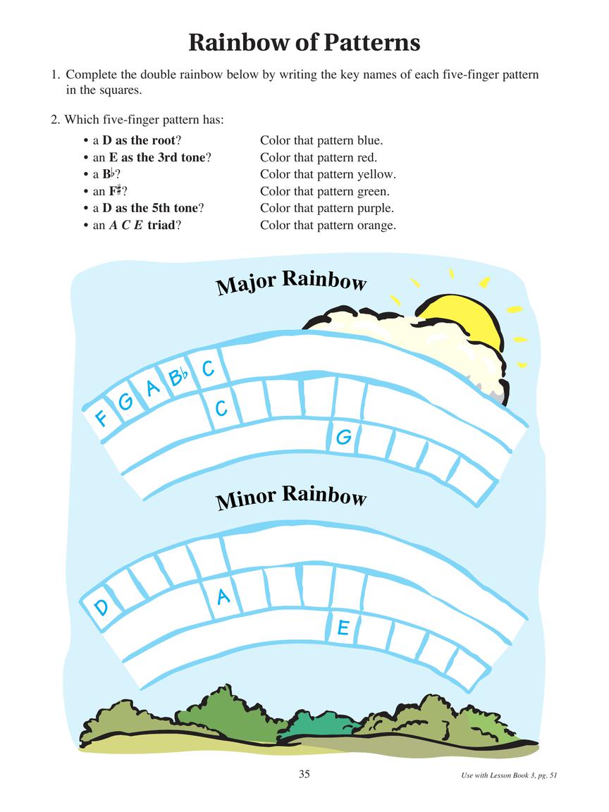 Piano Theory Workbook Book 3 - Hal Leonard Student Piano Library