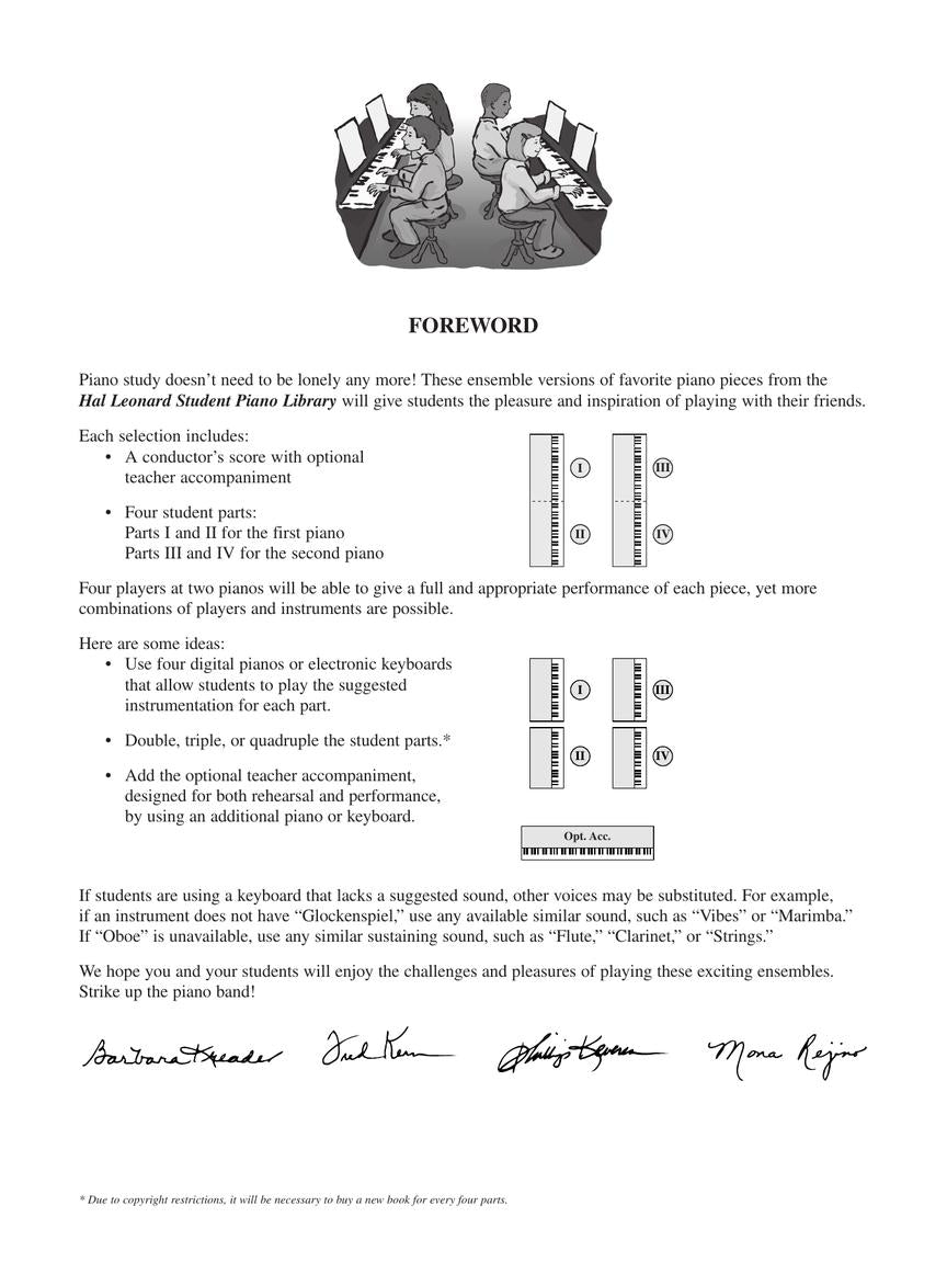 Piano Ensembles Level 1 - Hal Leonard Student Piano Library