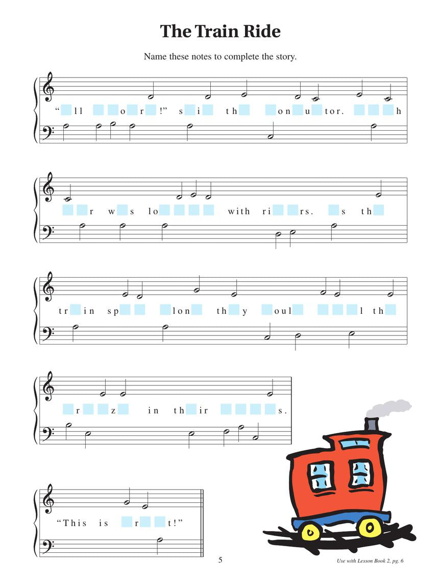 Notespeller for Piano - Book 2 - Hal Leonard Student Piano Library