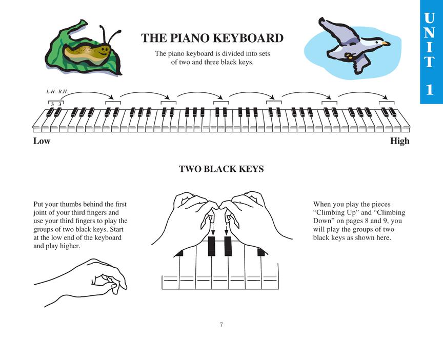 Piano Lessons Book 1 - Hal Leonard Student Piano Library