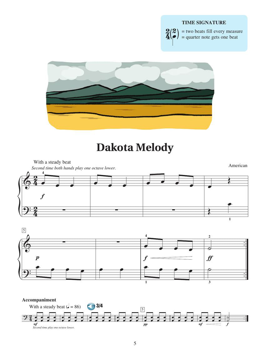 Piano Lessons Book 3 Audio and MIDI Access Included -Hal Leonard Student Piano Library