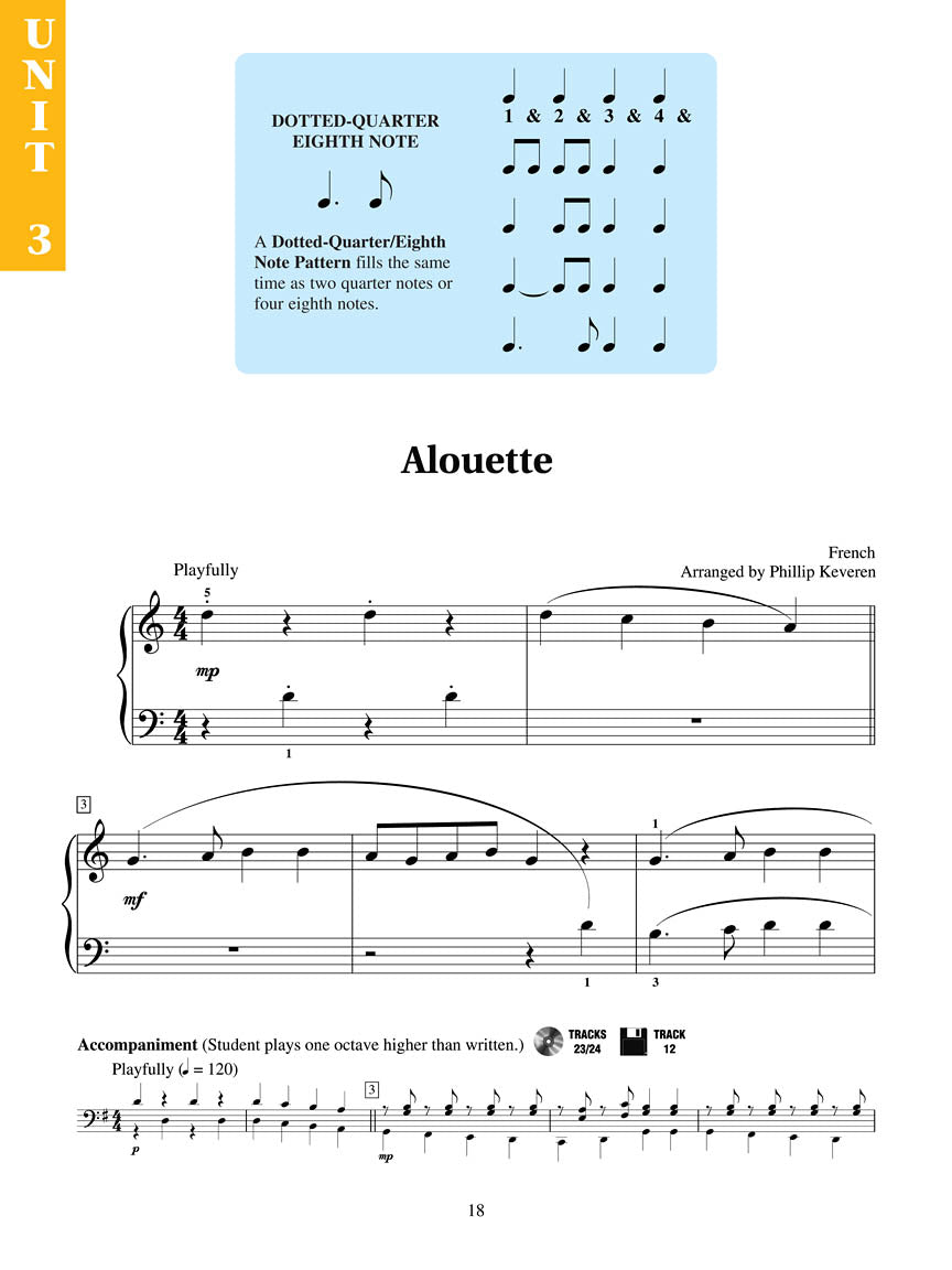 Piano Lessons Book 3 - Hal Leonard Student Piano Library