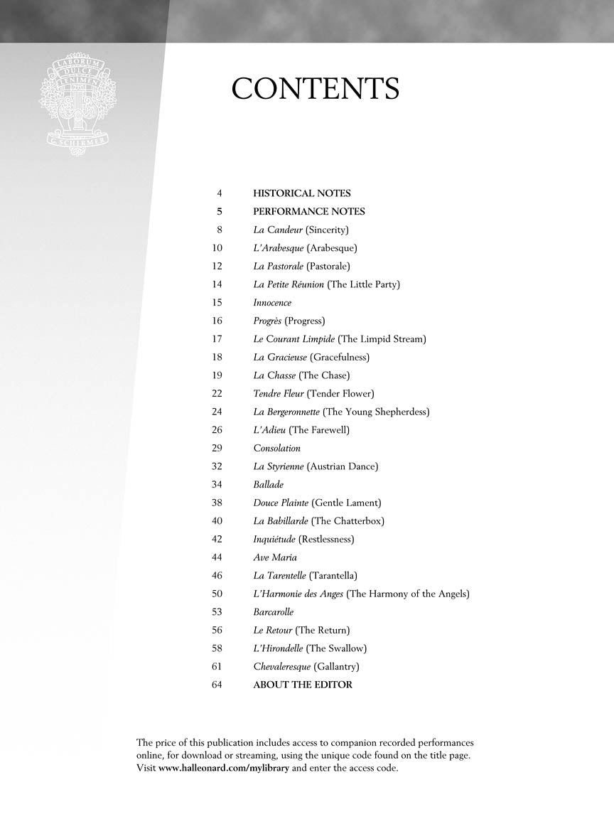 Burgmüller, J. Friedrich -¦25 Progressive Studies, Opus 100