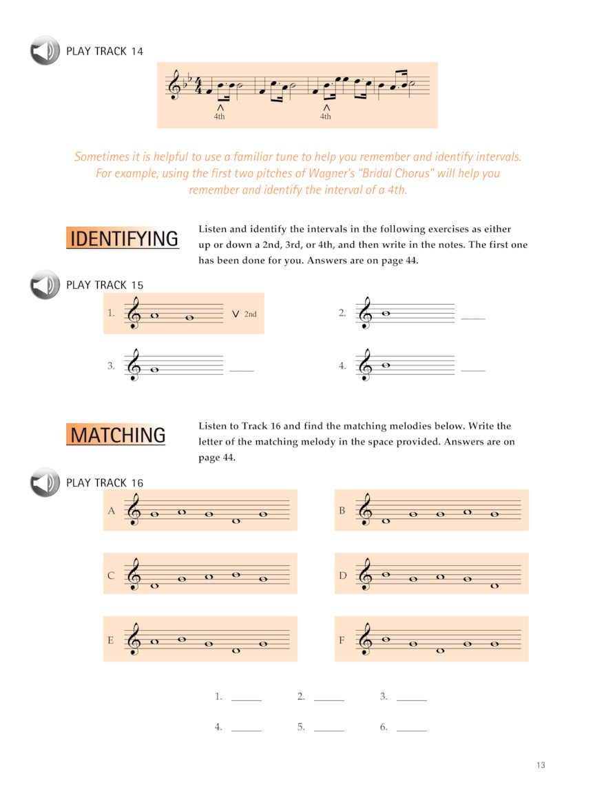 Ear Without Fear Volume 2 Comprehensive Ear-Training Program for Musicians