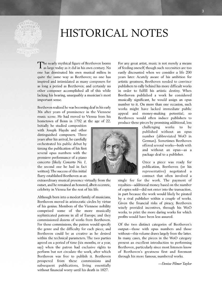 Beethoven Selected Piano Works