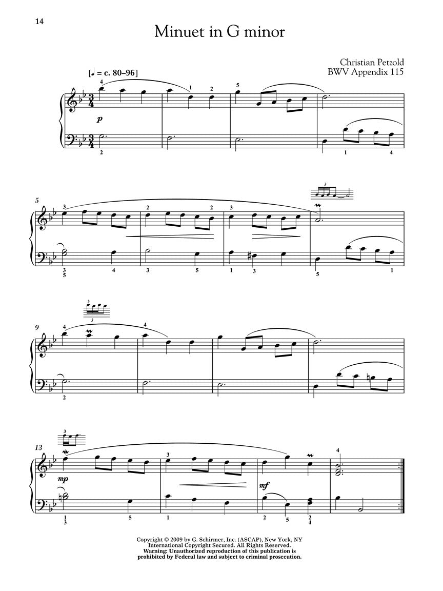 Bach - First Lessons in Bach