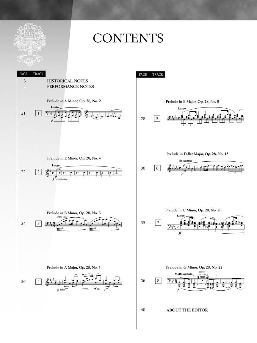 Chopin - Selected Preludes