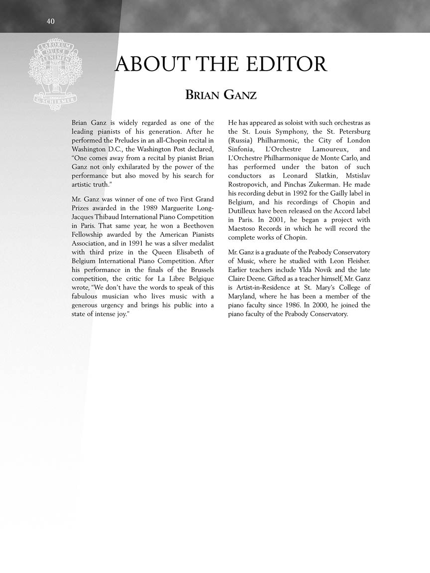 Chopin - Selected Preludes