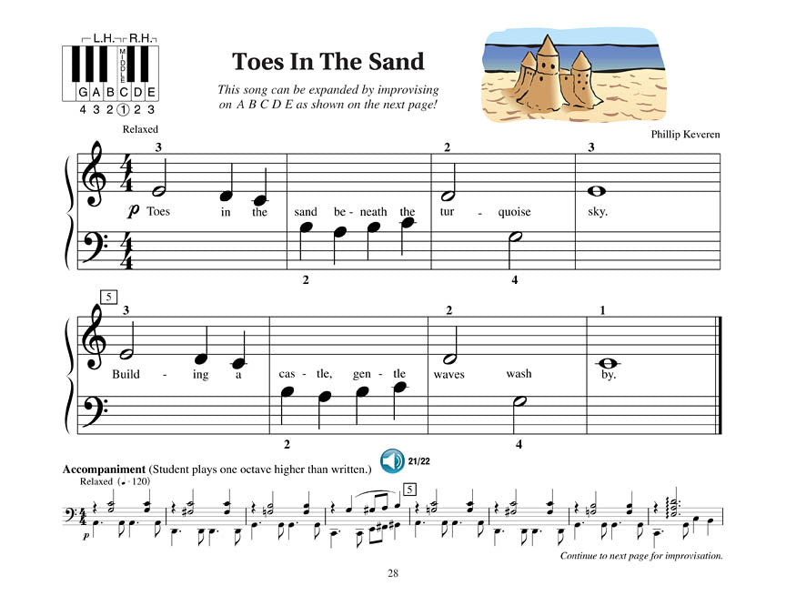 All-In-One Piano Lessons Book B