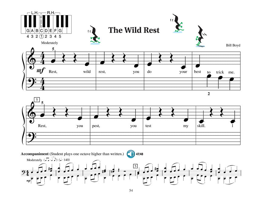 All-In-One Piano Lessons Book B