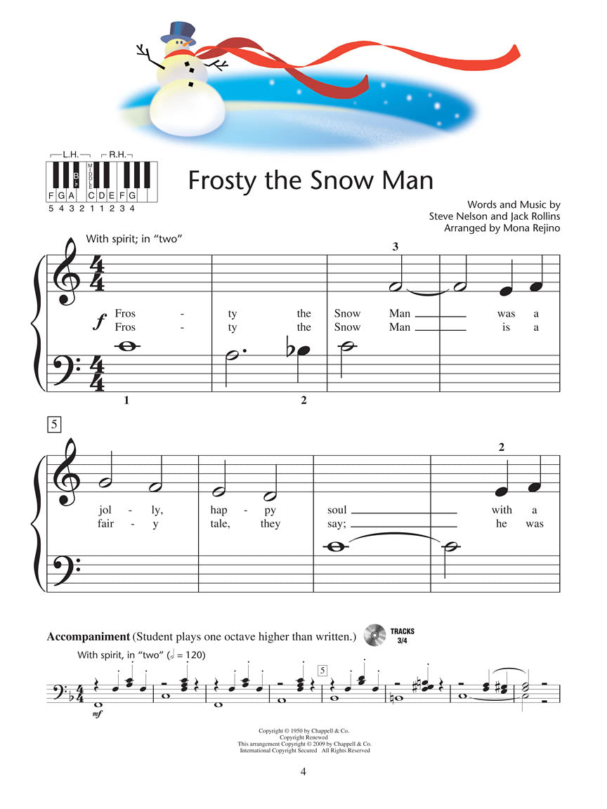 More Christmas Piano Solos - Level 1 - Hal Leonard Student Piano Library