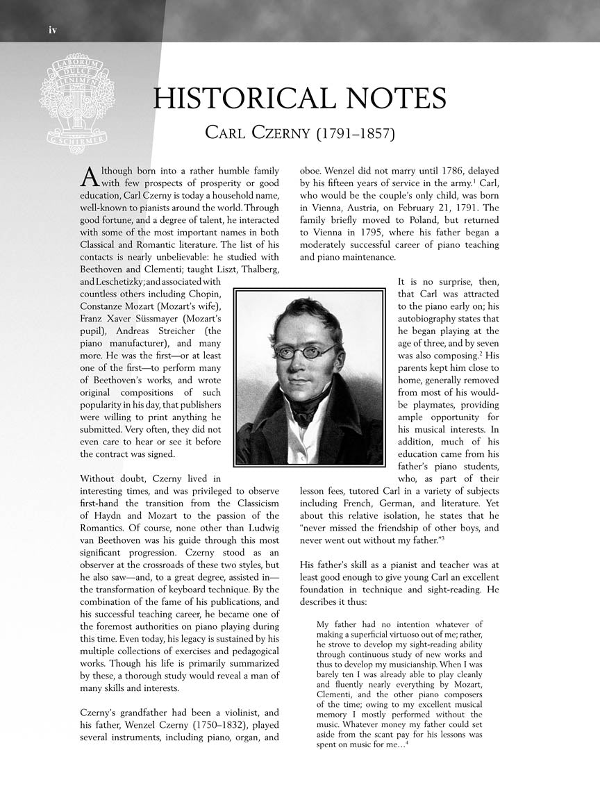 Czerny - Practical Method for Beginners Op. 599