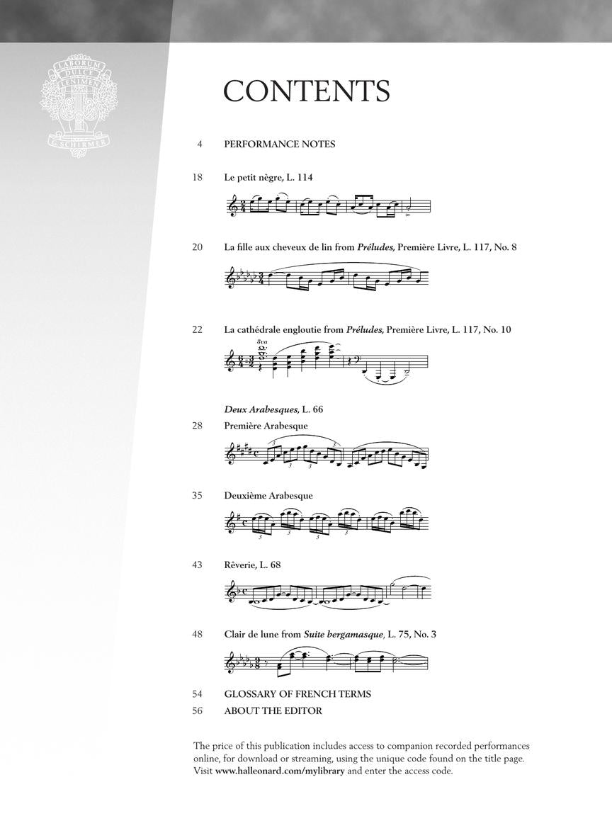 Debussy - Seven Favorite Pieces