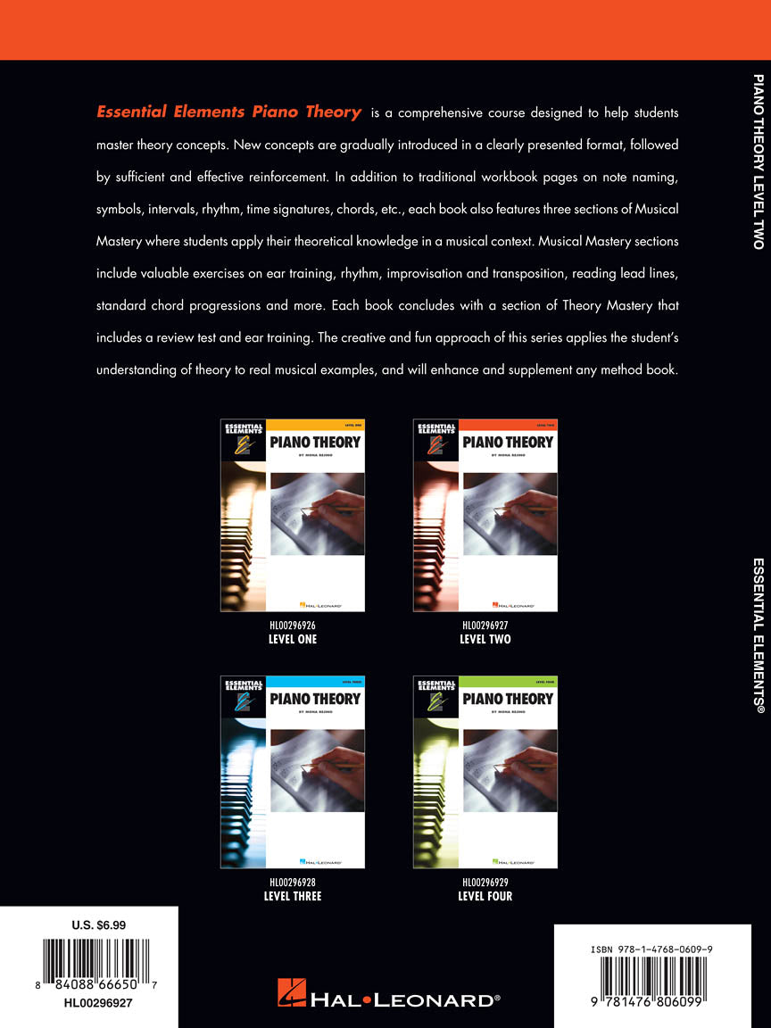 Essential Elements Piano Theory - Level 2