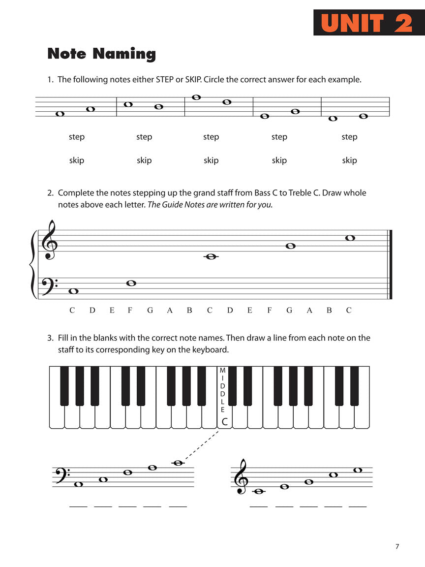 Essential Elements Piano Theory - Level 2