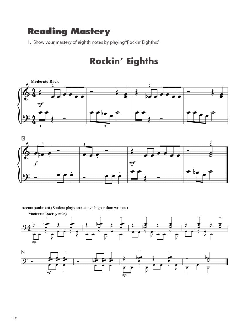 Essential Elements Piano Theory - Level 3