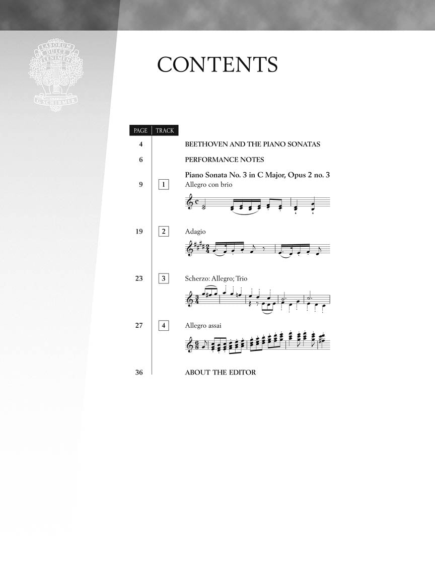 Beethoven - Sonata No. 3 in C Major, Opus 2, No. 3