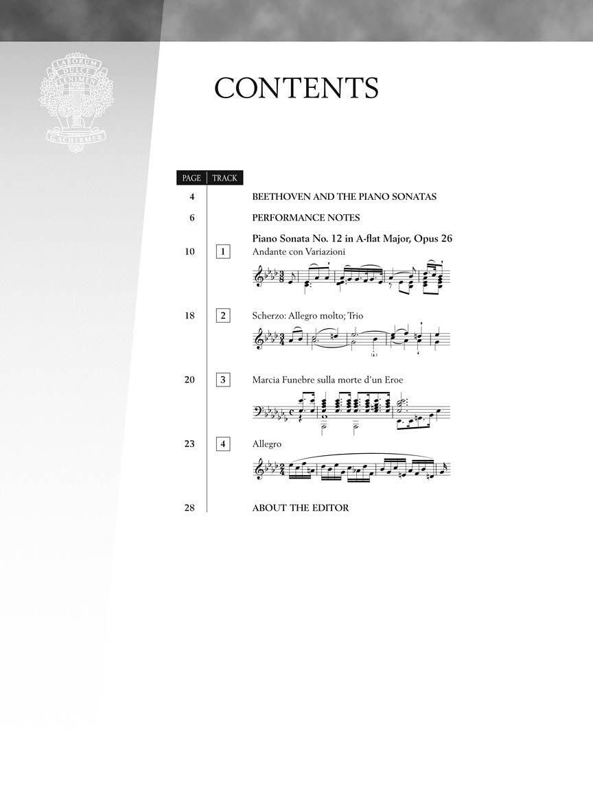 Beethoven - Sonata No. 12 in A-flat Major, Opus 26