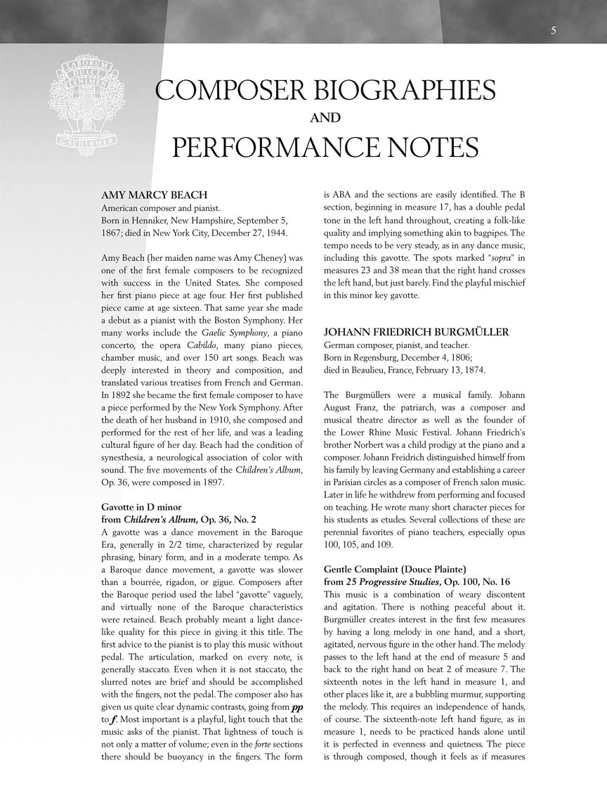 Romantic Era - Schirmer Performance Editions