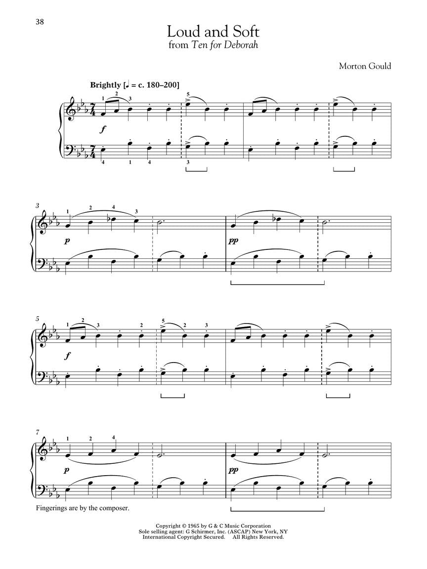 Twentieth Century - Upper Elementary Level - Schirmer Performance Editions