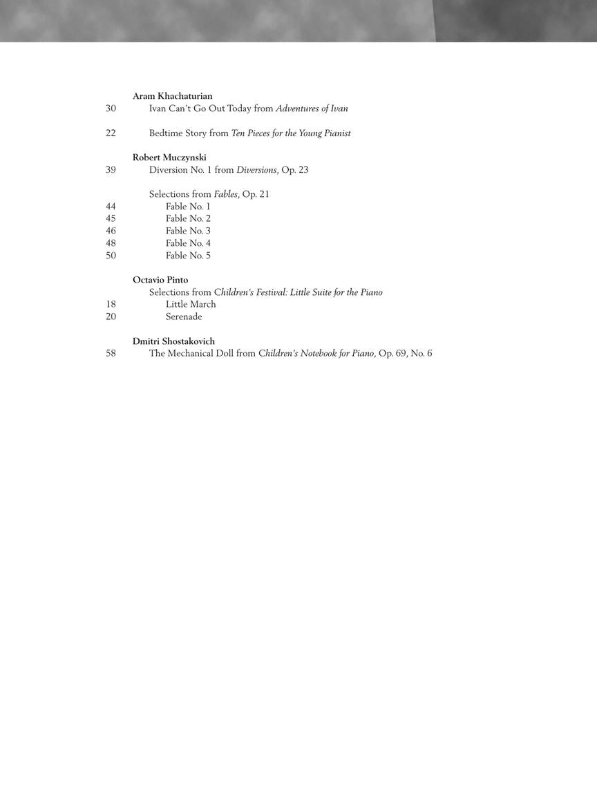 Twentieth Century - Early Intermediate Level - Schirmer Performance Editions