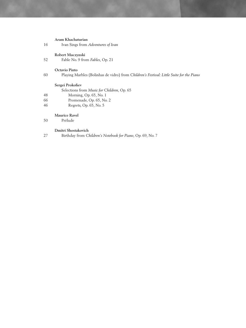 Twentieth Century - Intermediate Level - Schirmer Performance Editions