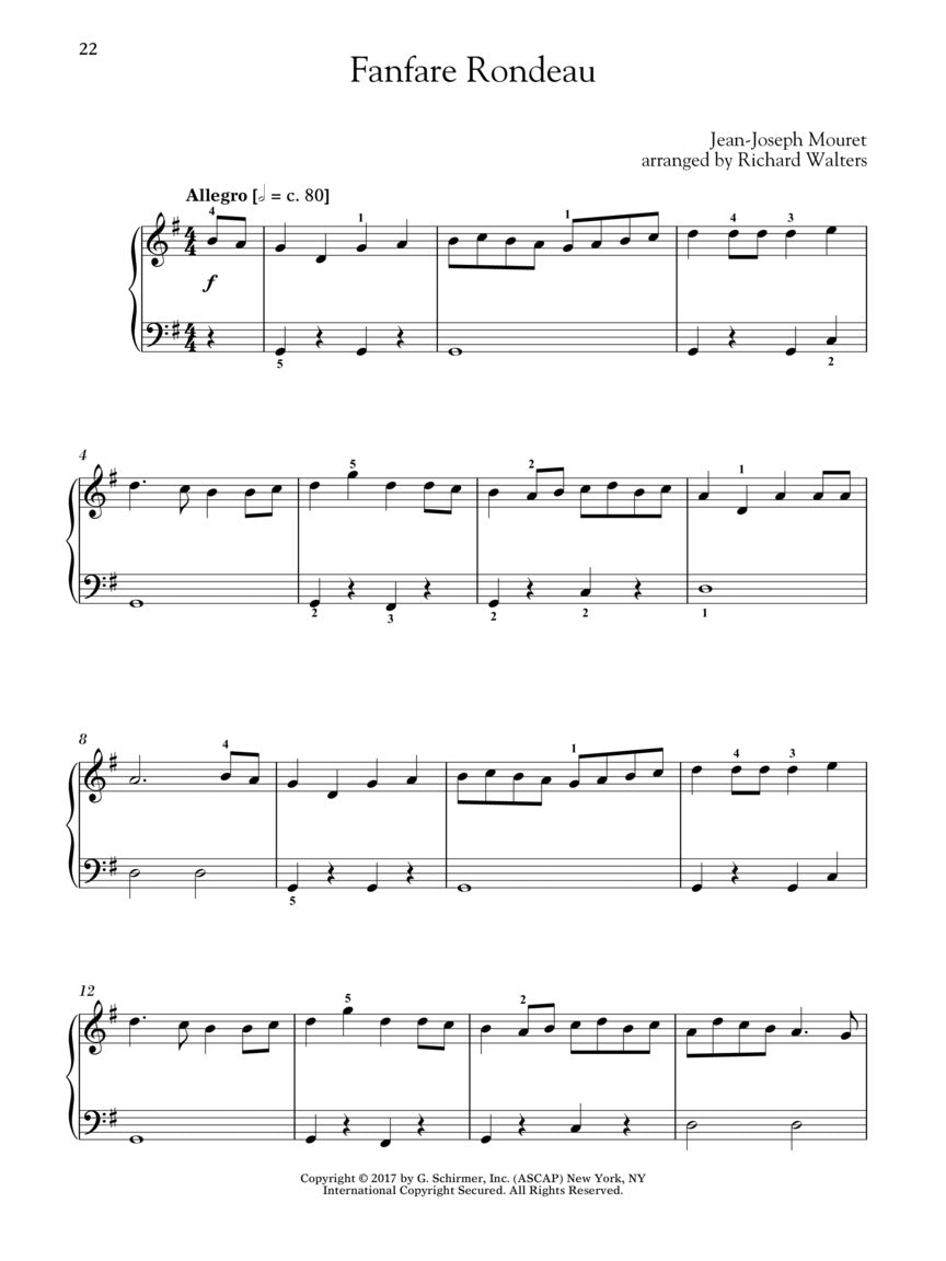 Baroque to Modern - Schirmer Performance Editions