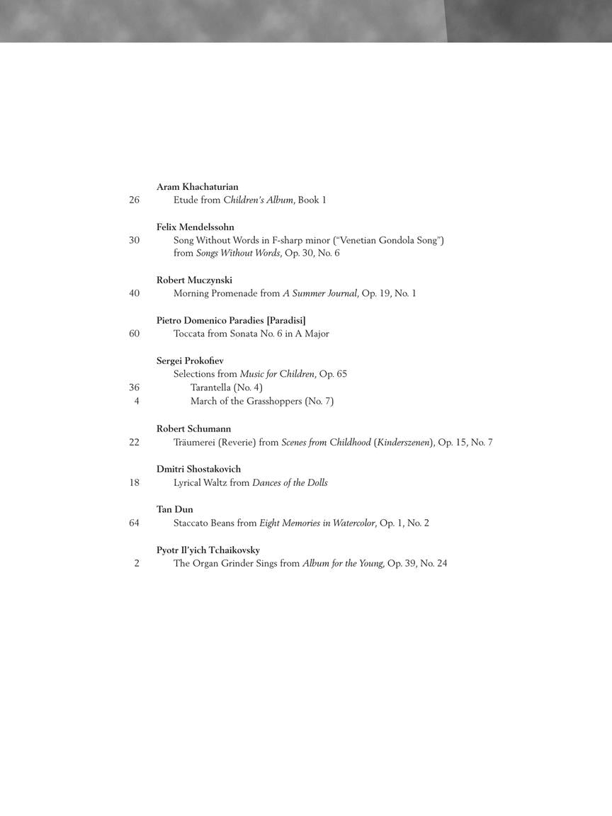 Baroque to Modern: Upper Intermediate - Piano - Schirmer Performance Editions