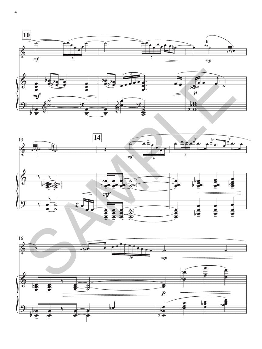 Nishimura Summer Triangle for Alto Sax and Piano