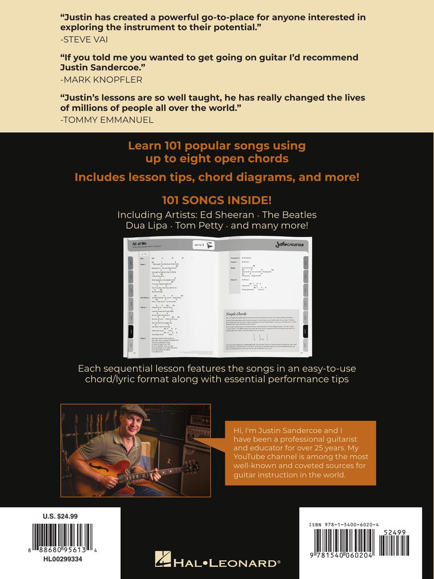 JustinGuitar Easy Guitar Songbook