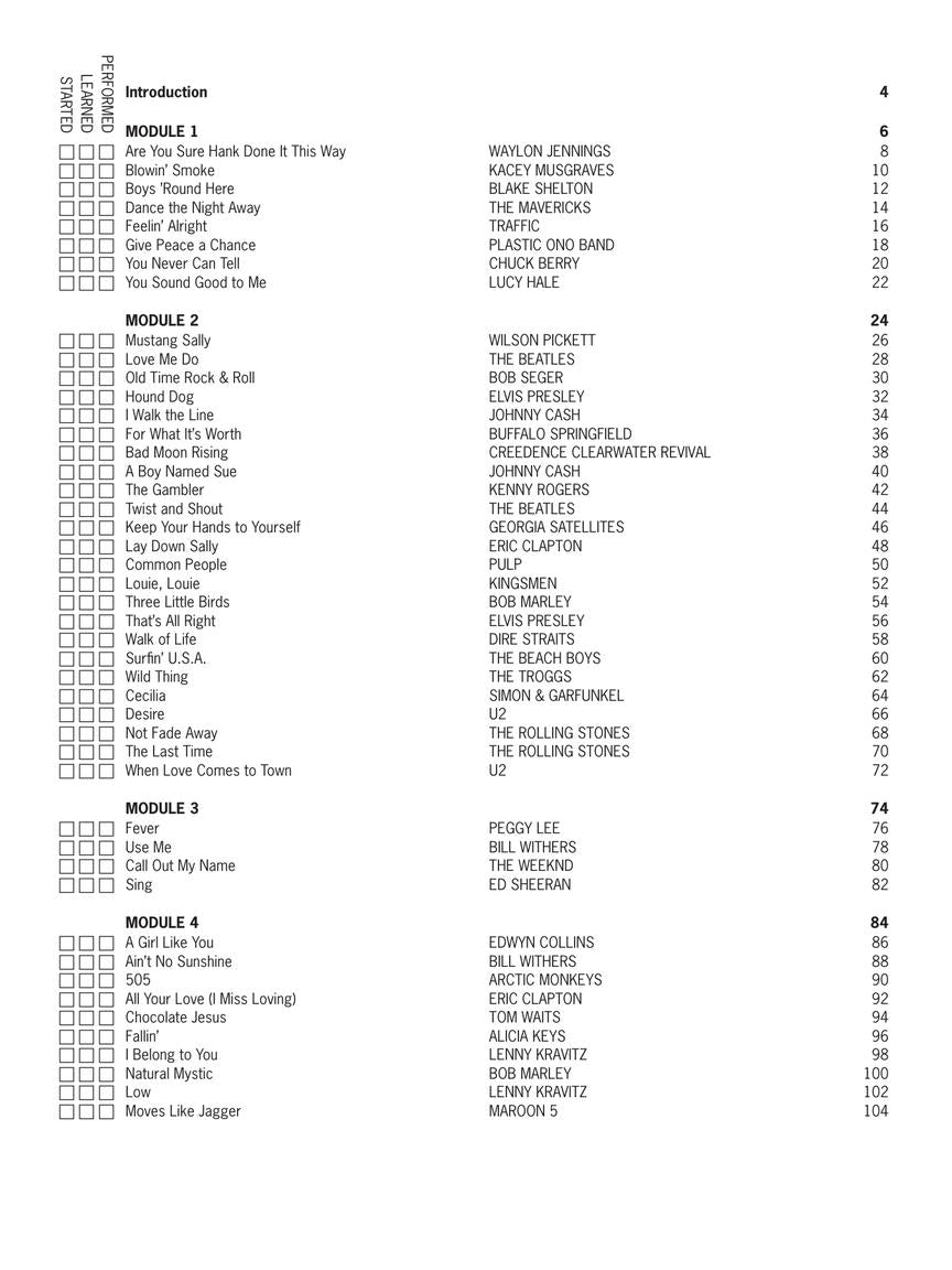 JustinGuitar Easy Guitar Songbook