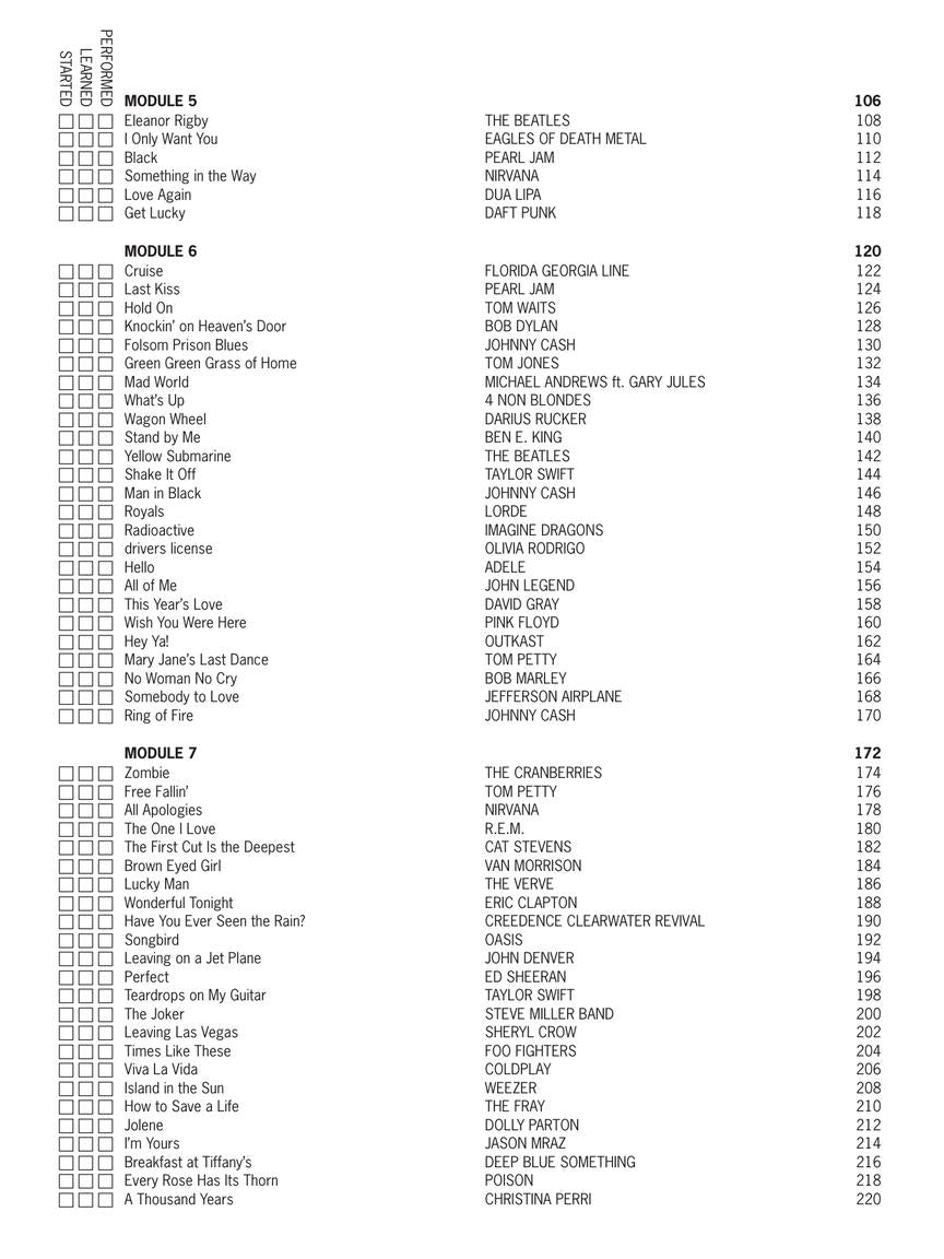 JustinGuitar Easy Guitar Songbook