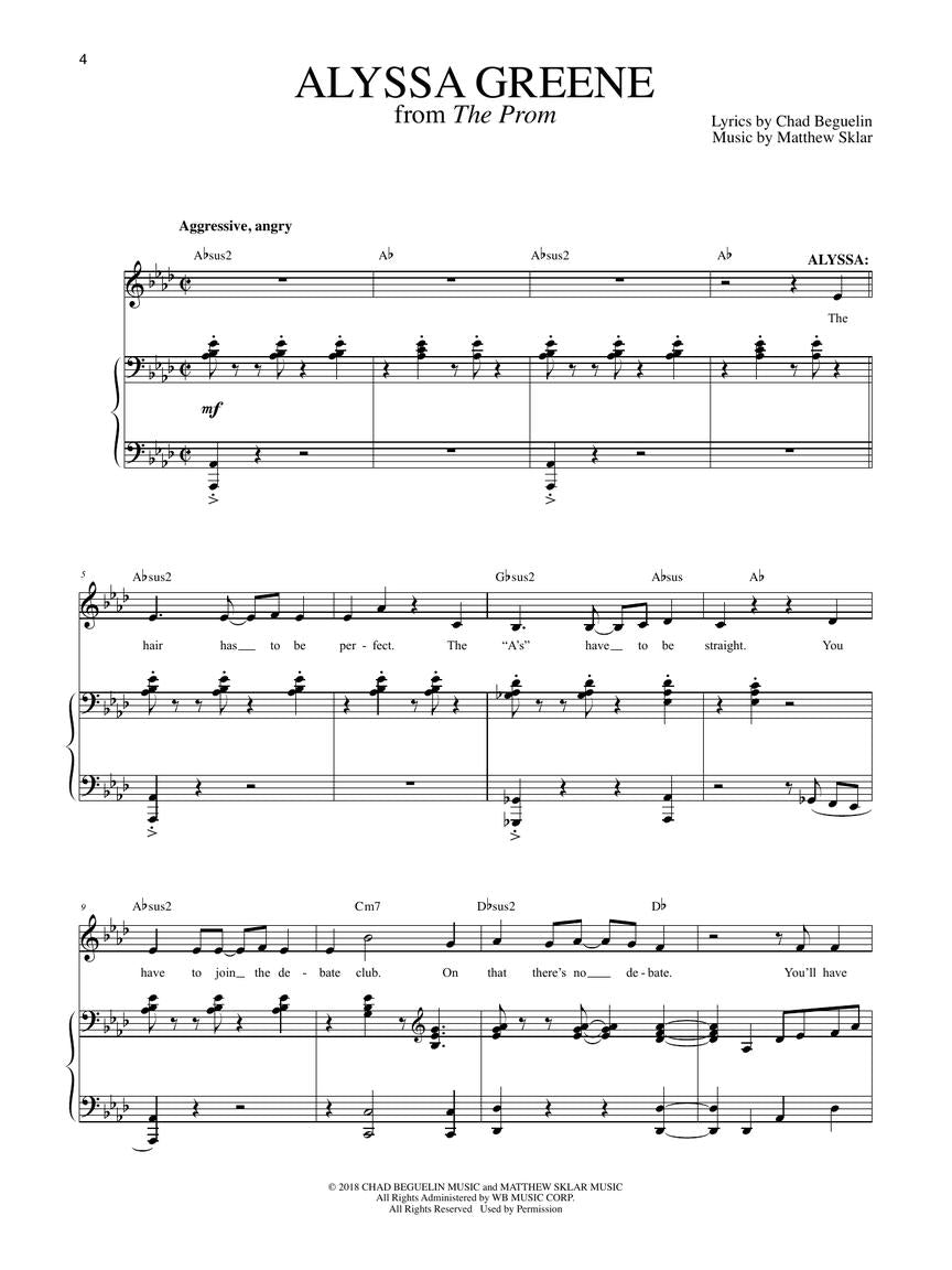 Teen Broadway Songs of the 2010s