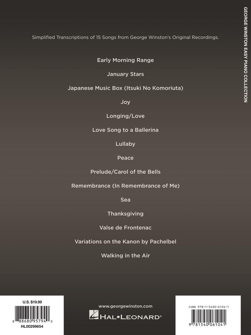 George Winston – Easy Piano Sheet Music Collection
