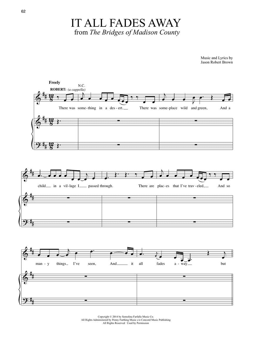 Musical Theatre Songs of the 2010s: Men's Edition