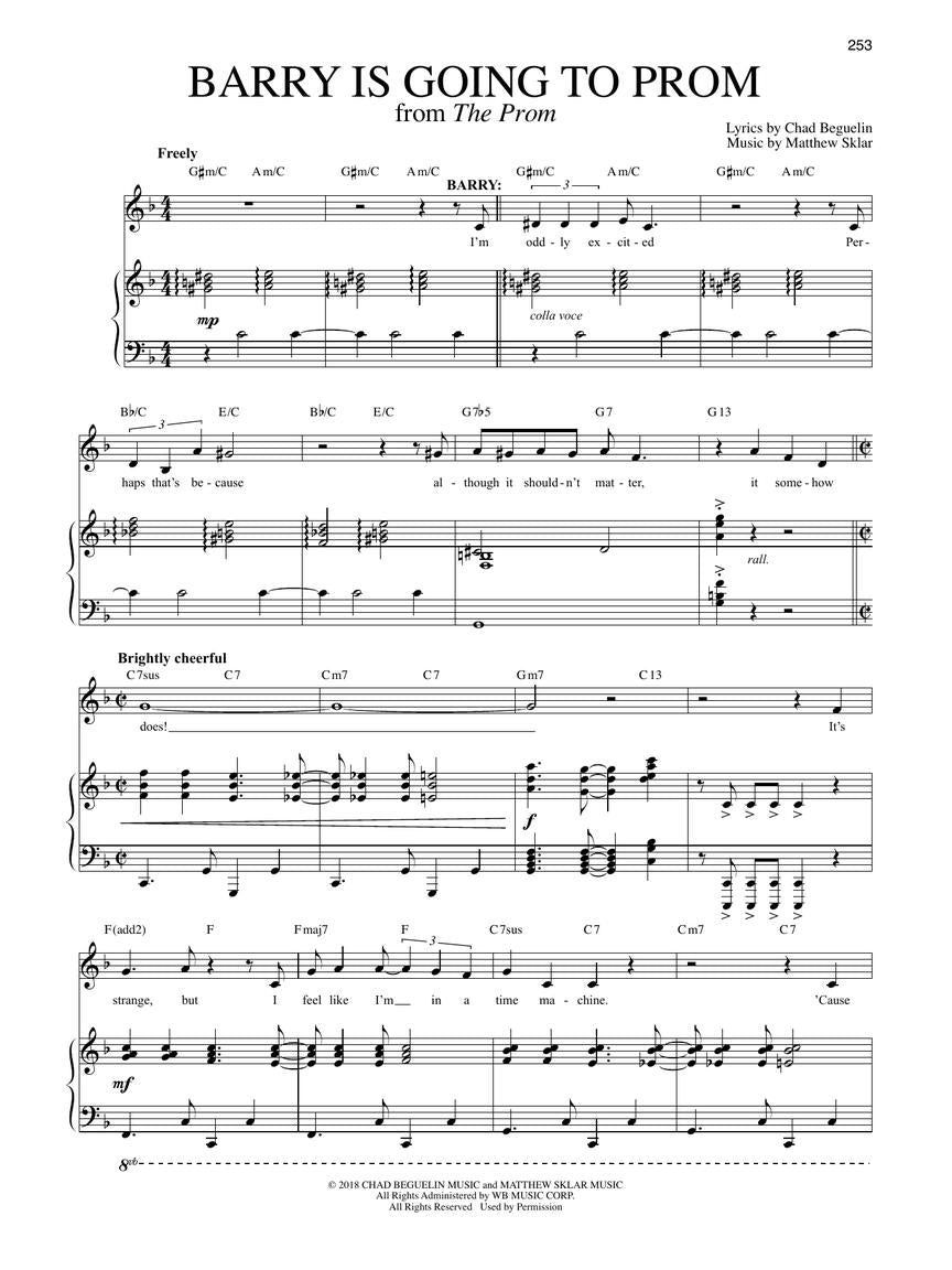 Musical Theatre Songs of the 2010s: Men's Edition