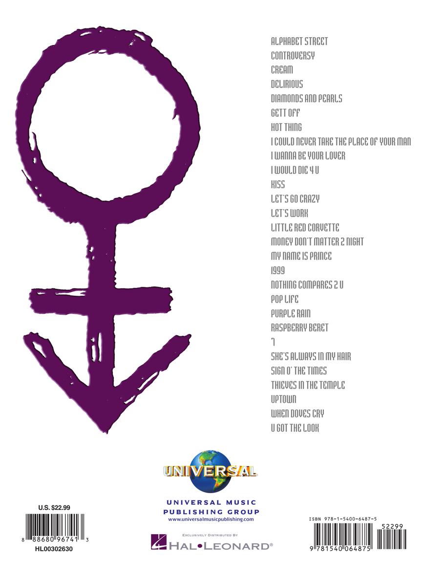 Prince - Ultimate Easy Piano Songbook