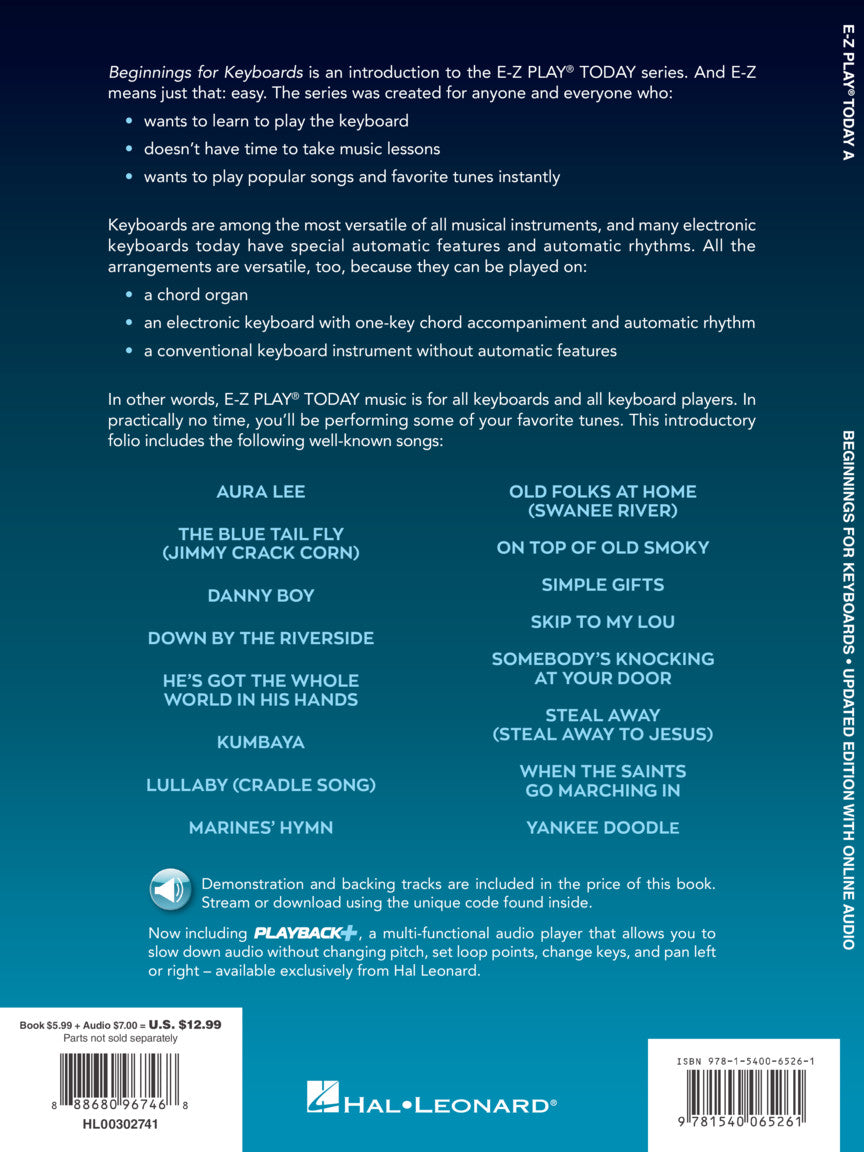 Beginnings for Keyboards