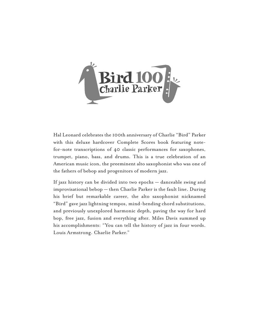 Charlie Parker – The Complete Scores