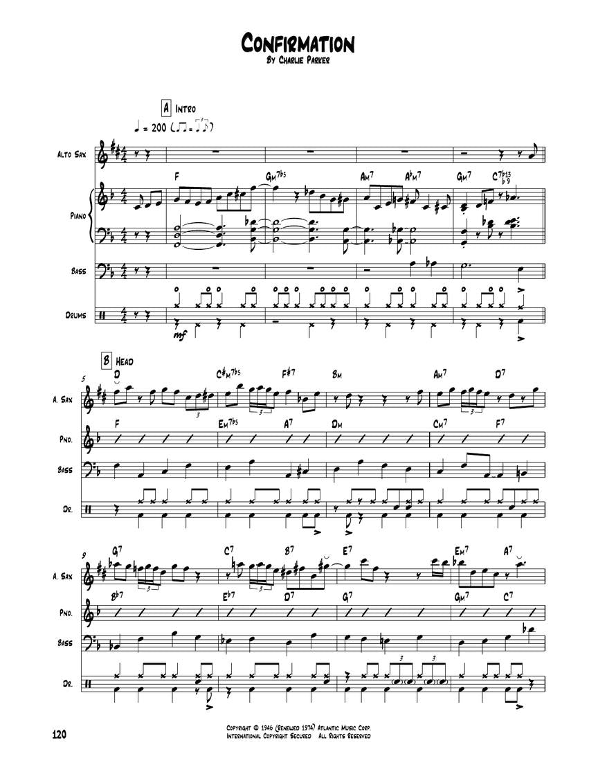 Charlie Parker – The Complete Scores