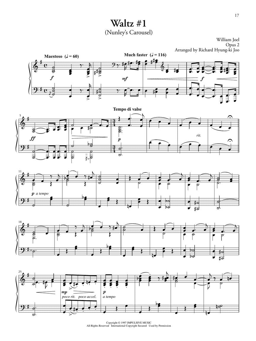 Joel, Billy - Fantasies and Delusions