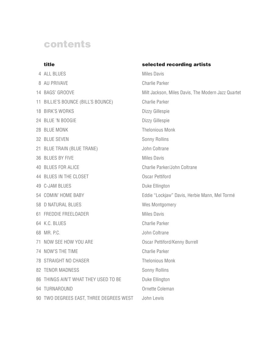 Jazz Blues - Jazz Piano Solos, Vol. 2