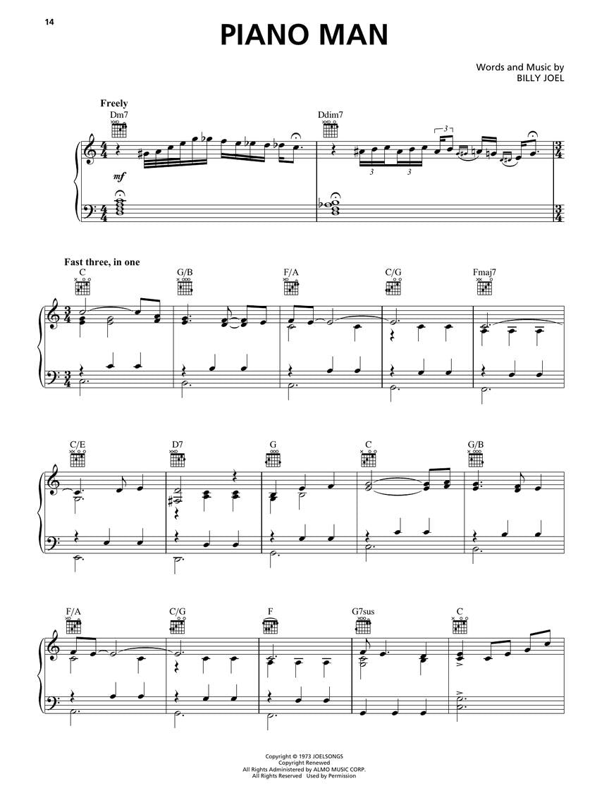 Joel, Billy - Piano Man