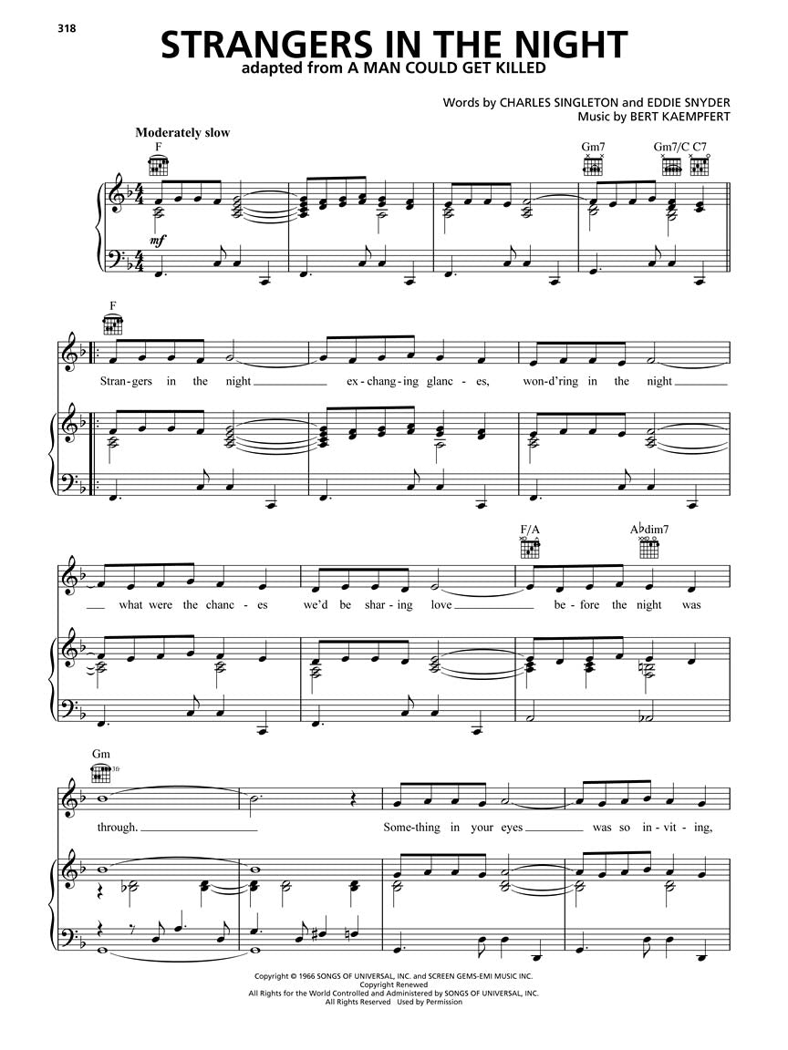 Sinatra, Frank - Centennial Songbook - P/V/G