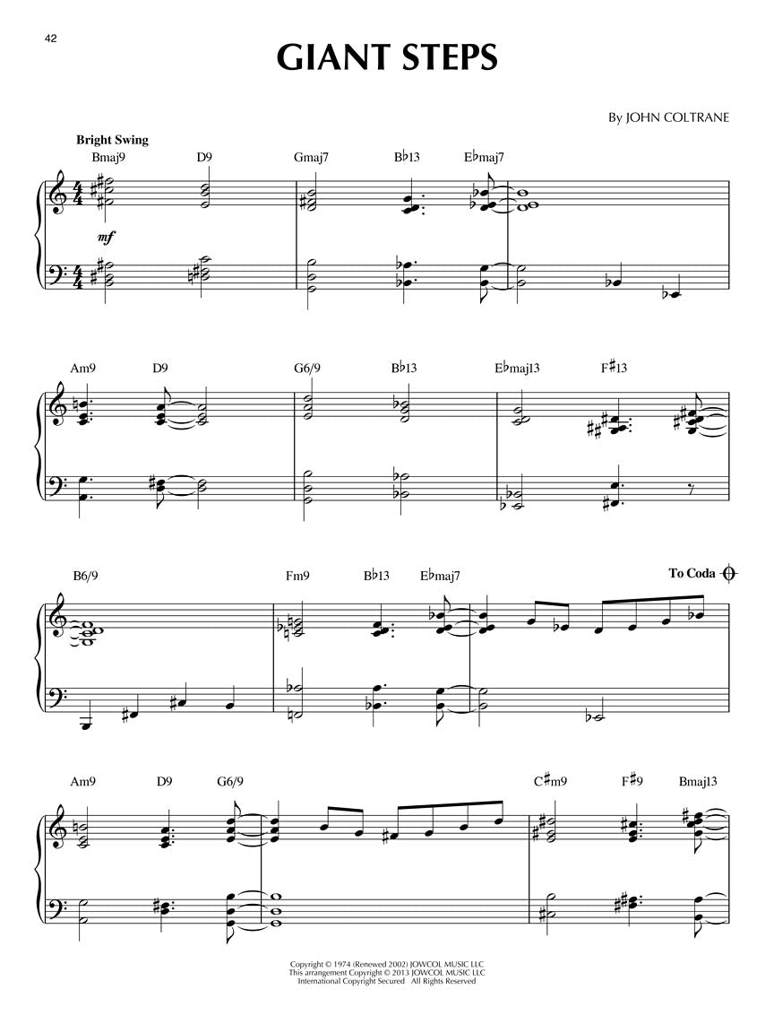 Coltrane, John - Jazz Piano Solos Series Vol. 24